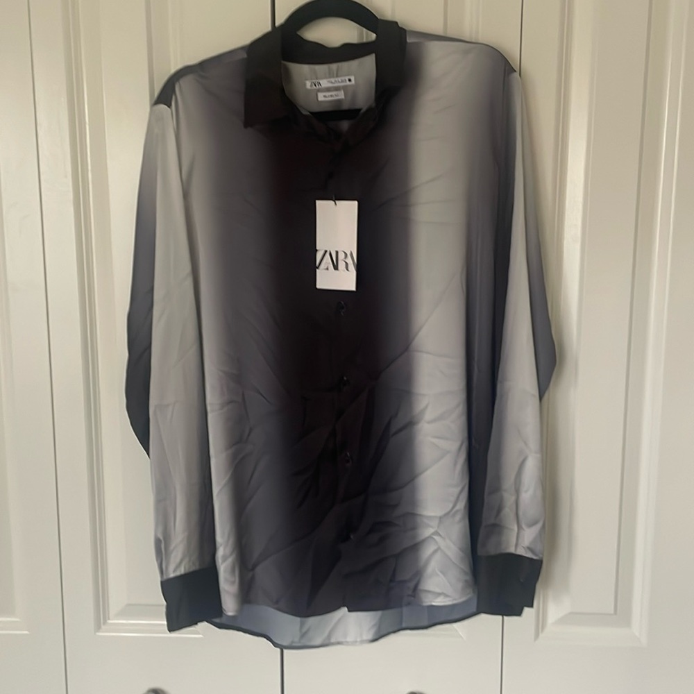 Zara Ombré Blouse